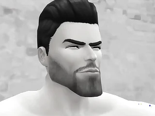 Alpha Male GigaChad Photoshoot - Sims 4